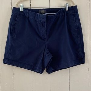 J. Crew 7” Stretch Chino - Navy Blue